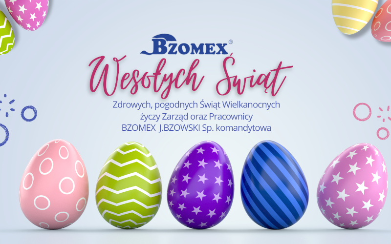 Harmonogram pracy Bzomex - Święta Wielkanocne 2025